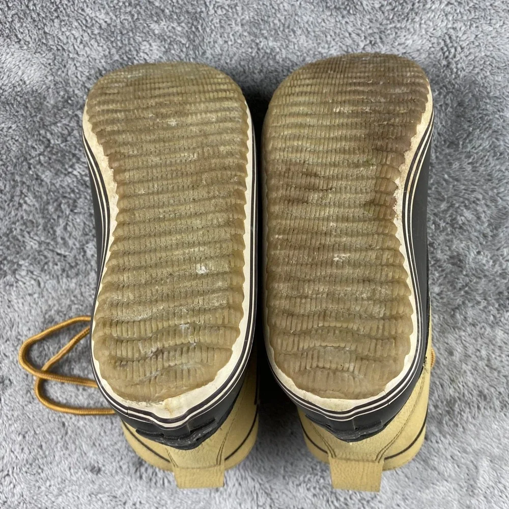 Sperry Kids Bowline Duck Boots Youth Boys Size 4M Brown Tan